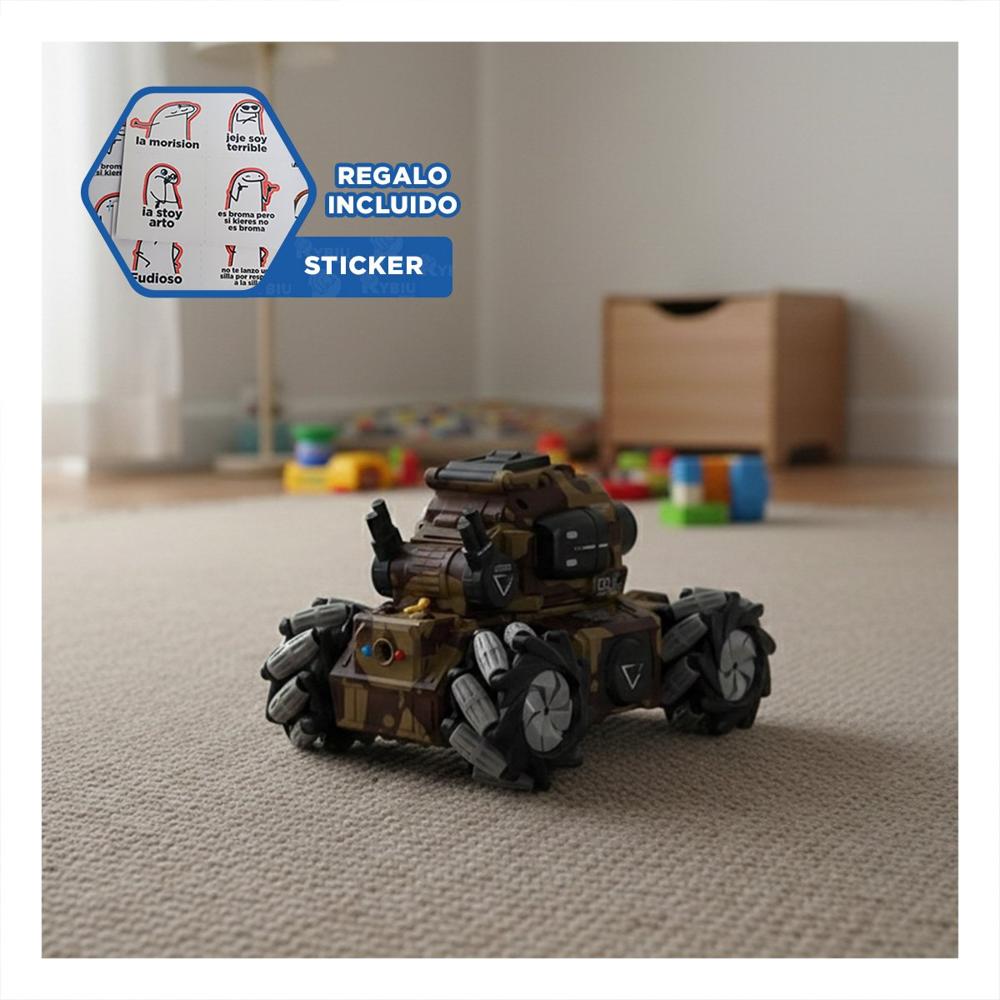 Unidad de Control Remoto con Bolas de Hidrogel para Juego Estrategico Militar Y+Regalo Sticker