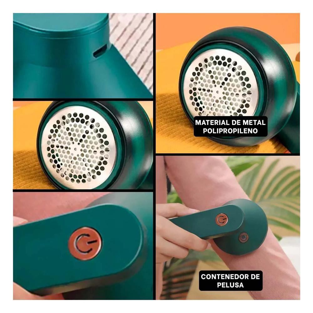Limpiapelusas Electrico Comodo para Mantener Ropa Verde Hogar Plus Y+Post It