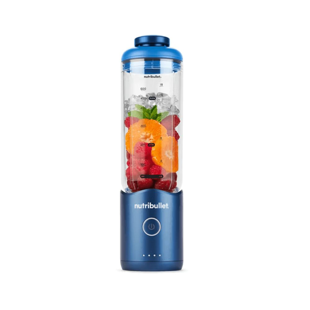 Licuadora Portatil Nutribullet Flex 650 ml Azul