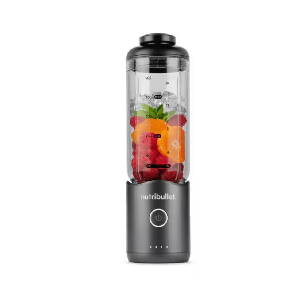 Licuadora Portatil Nutribullet Flex 650 ml Negro