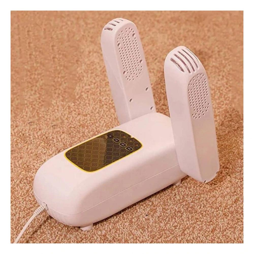 Secadora De Zapatos Electrico Uso Hogar Continuo Practico Blanco Y+Ligas Regalo