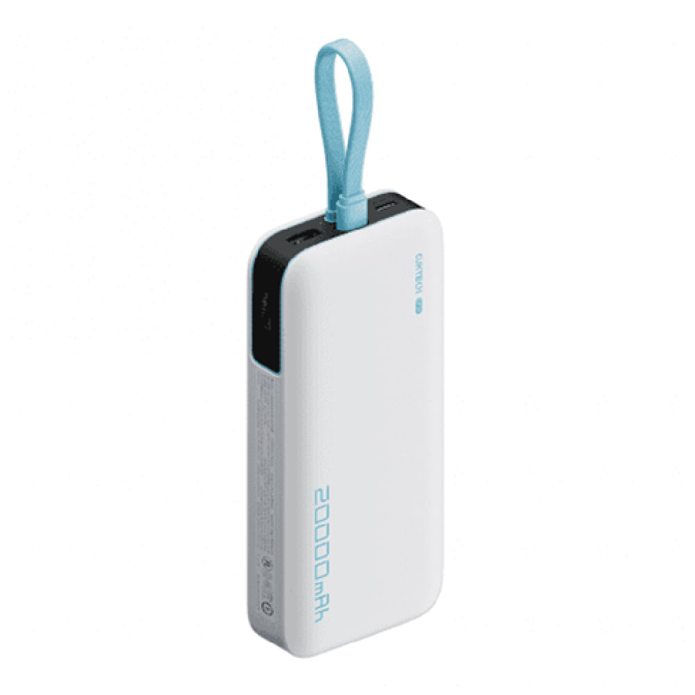 Cuktech Power Bank LP200N 20000mAh 40W PD PPS Con Cable Integrado