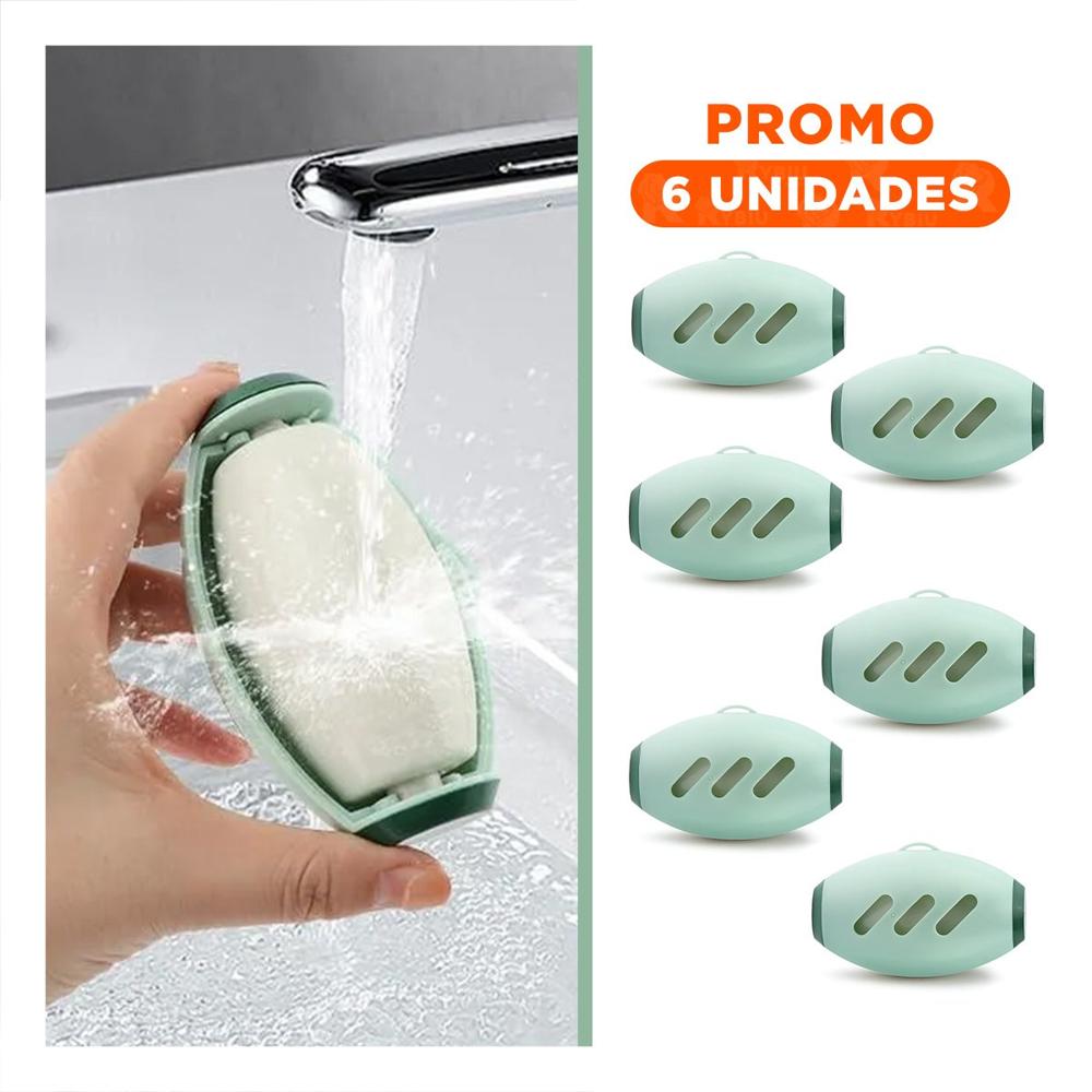 Pack6 Limpiador Quita Pelusa Reutilizable Verde Para Uso Diario En Casa