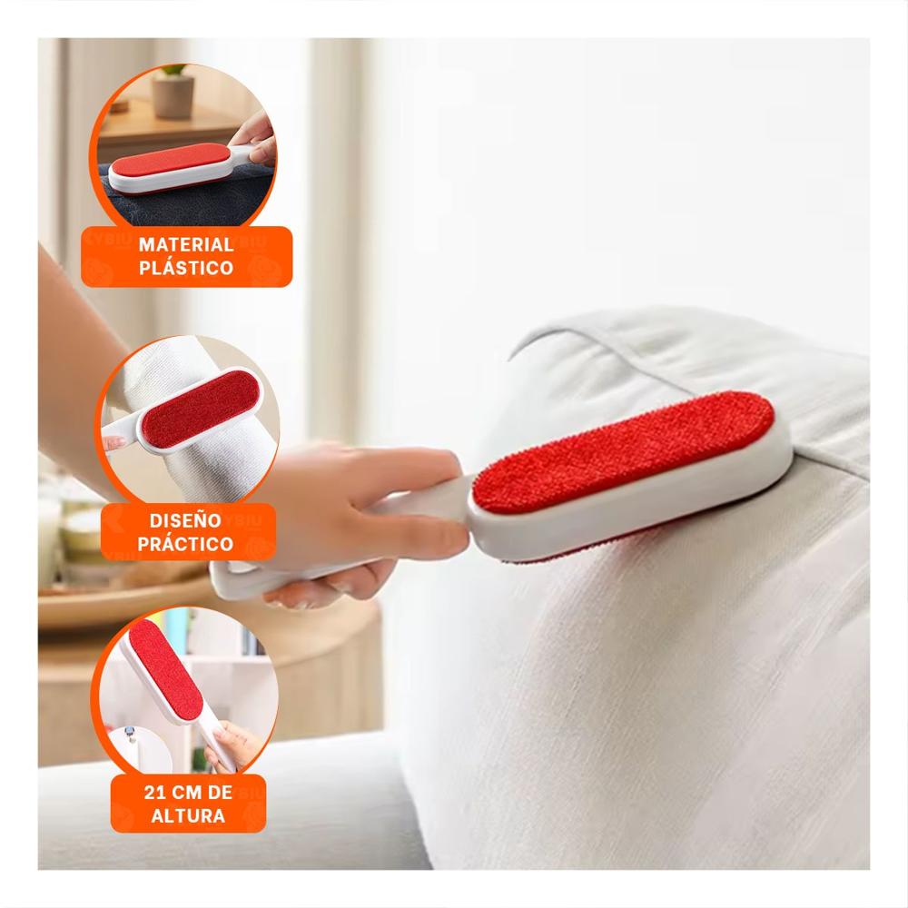 Limpia Tapiceria Rojo y Blanco para Vestimenta y Hogar 21,5x5,5cm Y+Post It