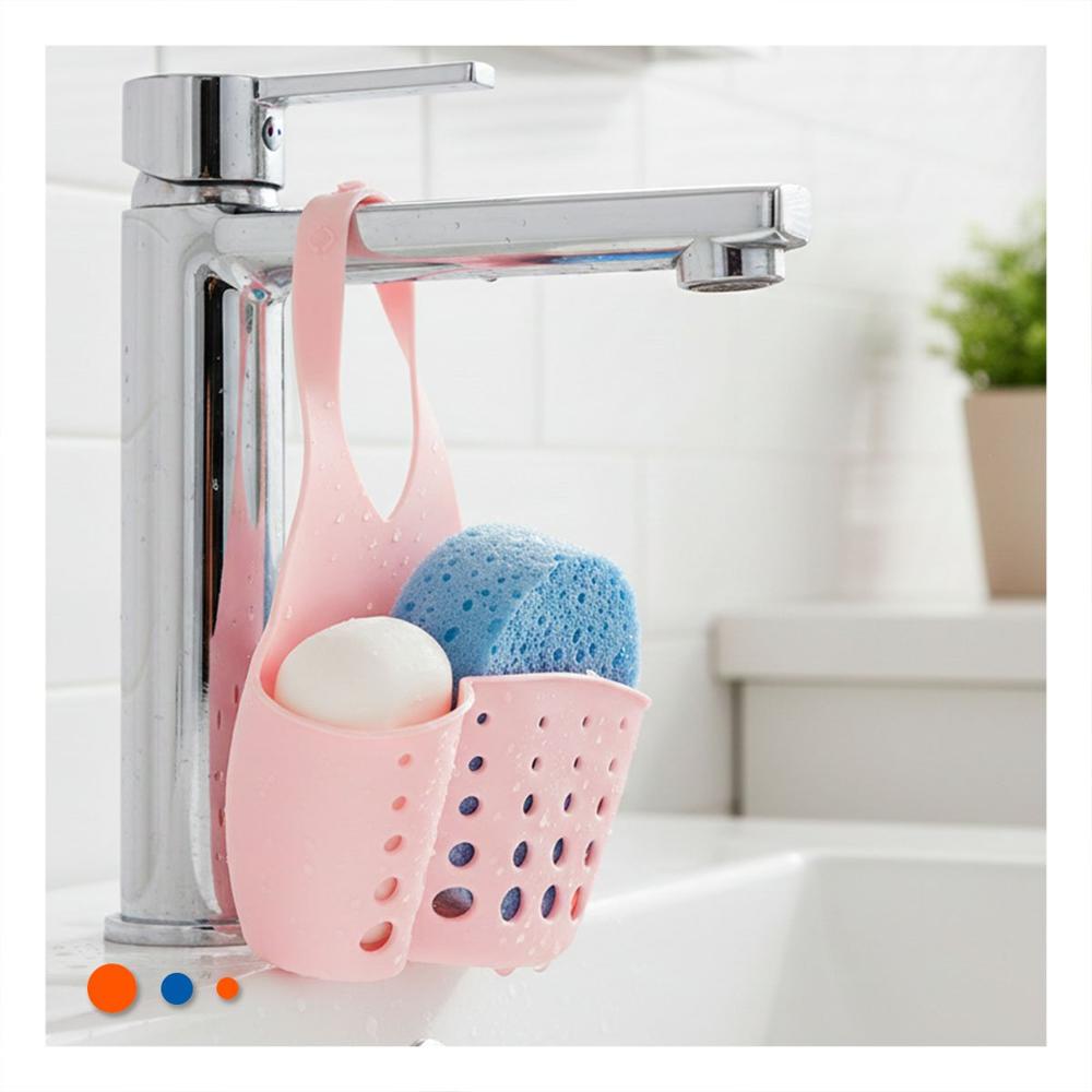 Soporte Colgante Decorativo Rosado para la Cocina y Bano 19x15cm Y+Ligas Regalo