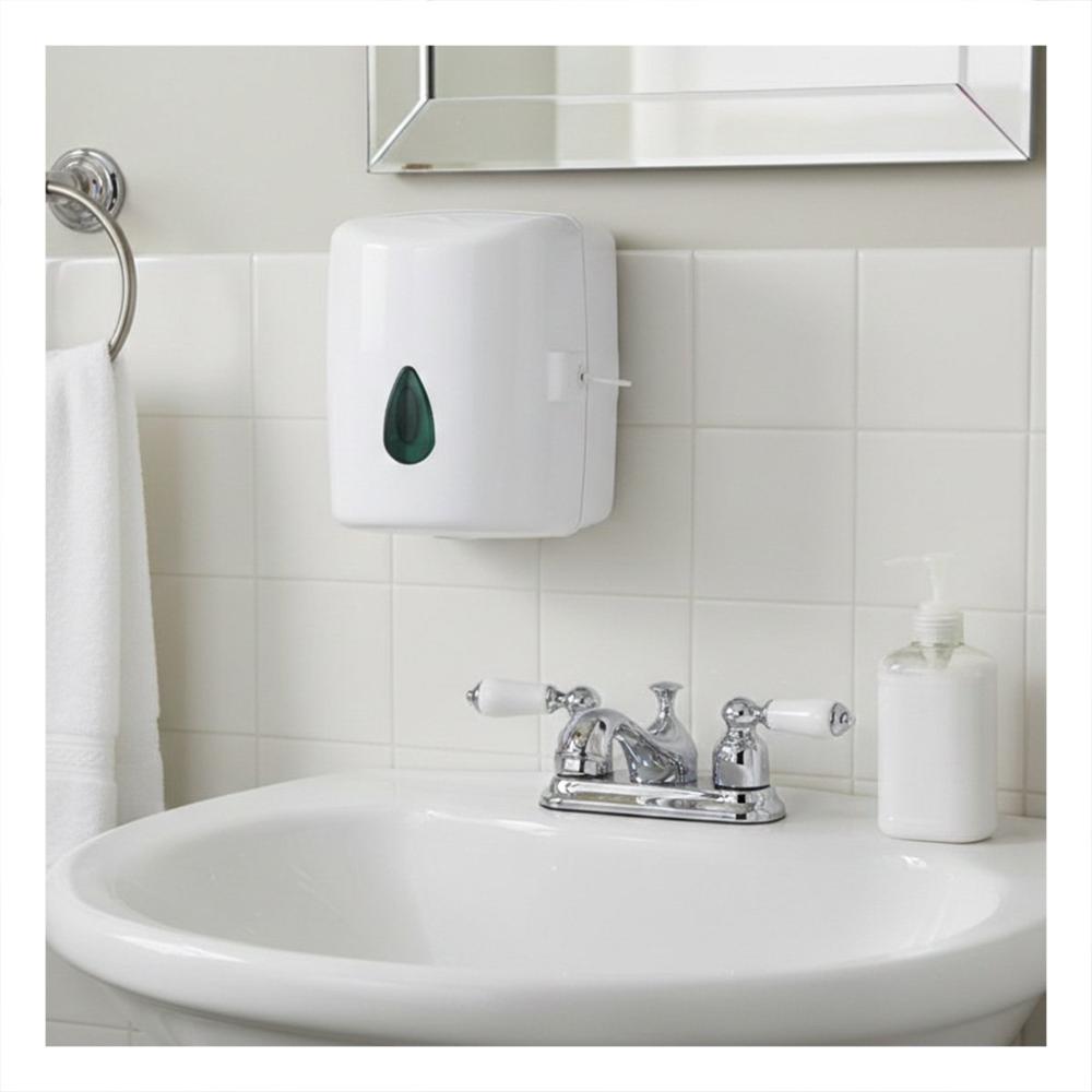 Contenedor Papel Toalla Vertical Blanco en Rollo para Cocina y Uso Diario