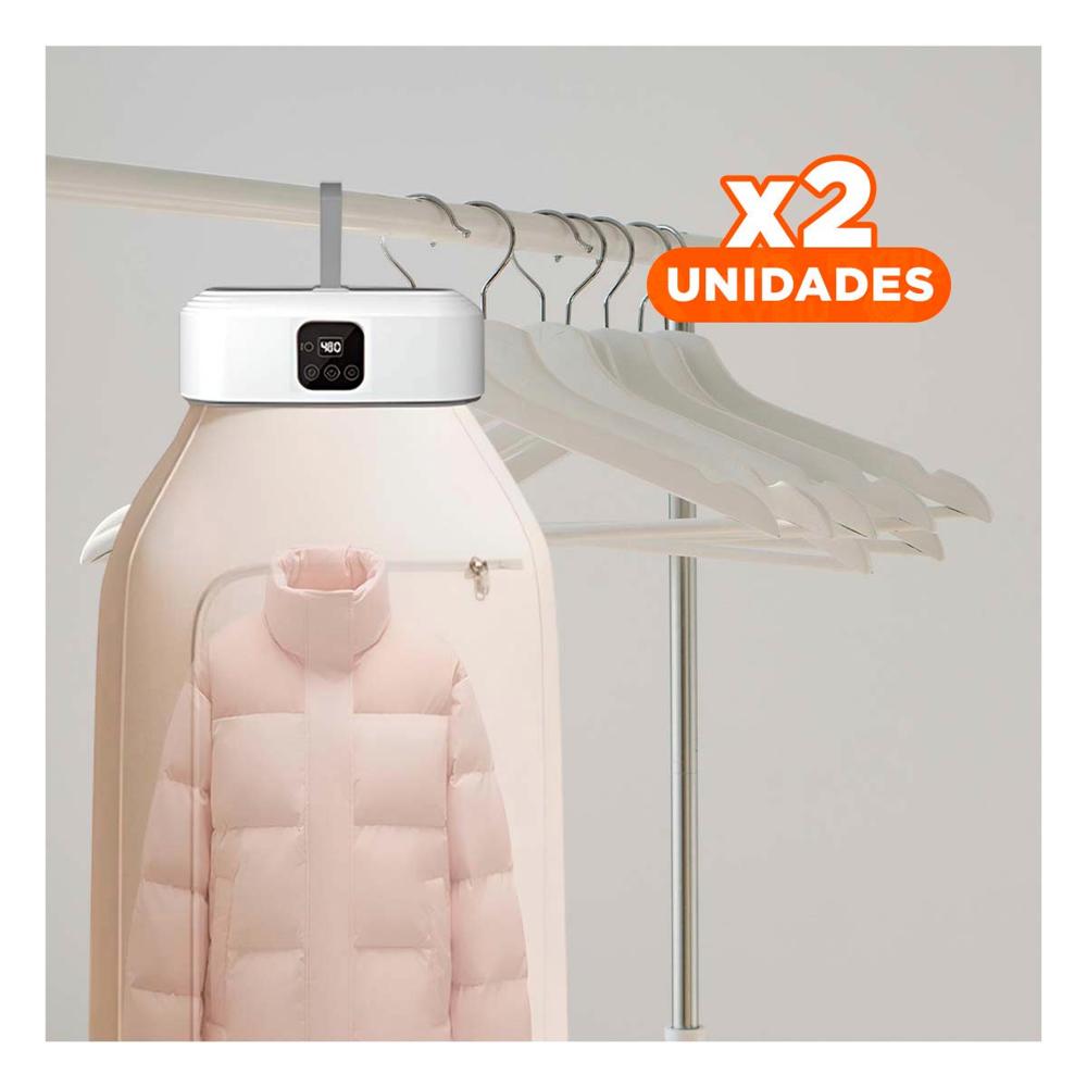 Pack2 Accesorio Colgante para Secar Ropa Facil de Usar en el Hogar Y+Regalo Sticker