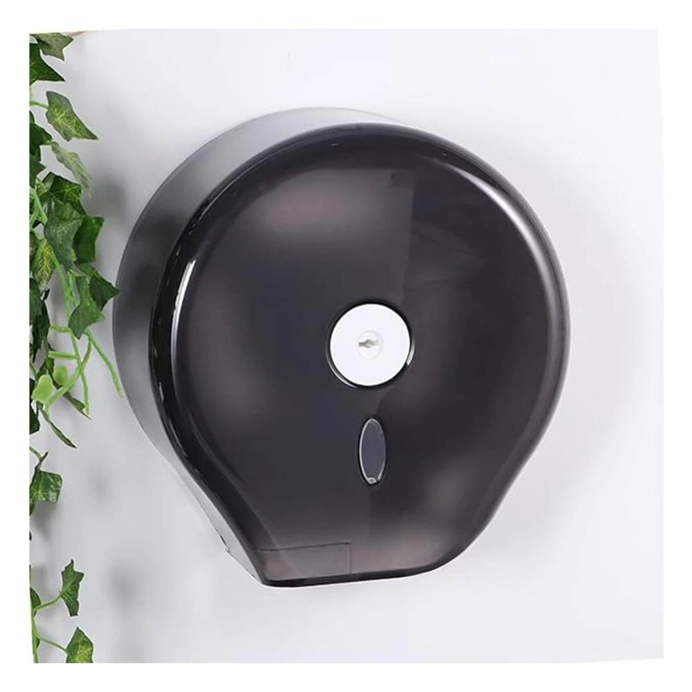 Soporte para Papel Higienico Jumbo Negro Practico y Ligero y Comodo Gota