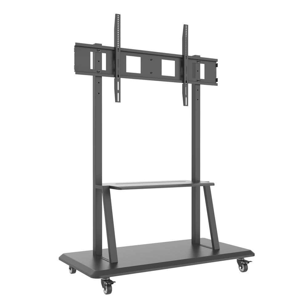 SOPORTE PEDESTAL MÓVIL PARA TV Y PANTALLAS INTERACTIVAS DE 55 A 120