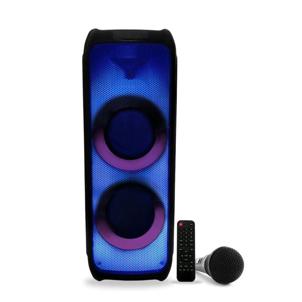 PARLANTE BT RAVE 100 CON LUZ LED-TWS