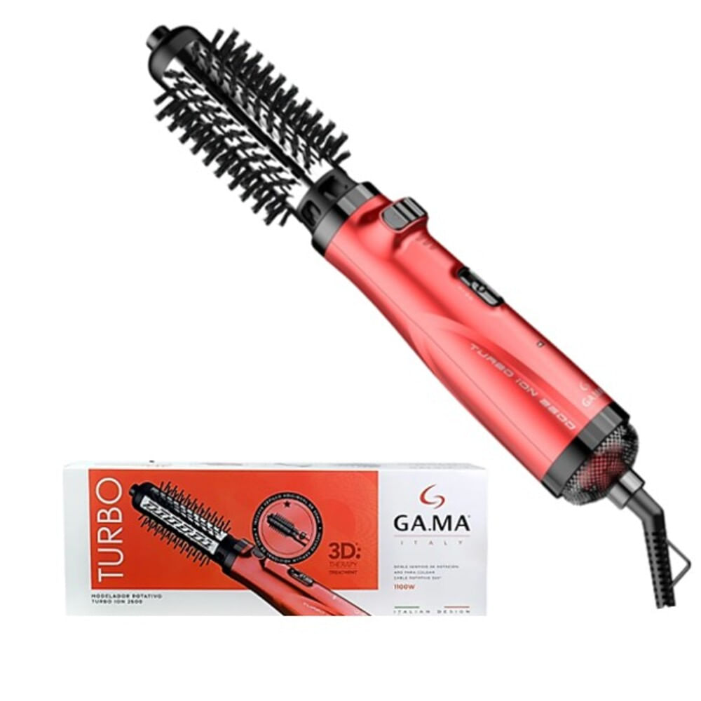 Cepillo Modelador Rotativo  3 en 1 Turbo ION 2600