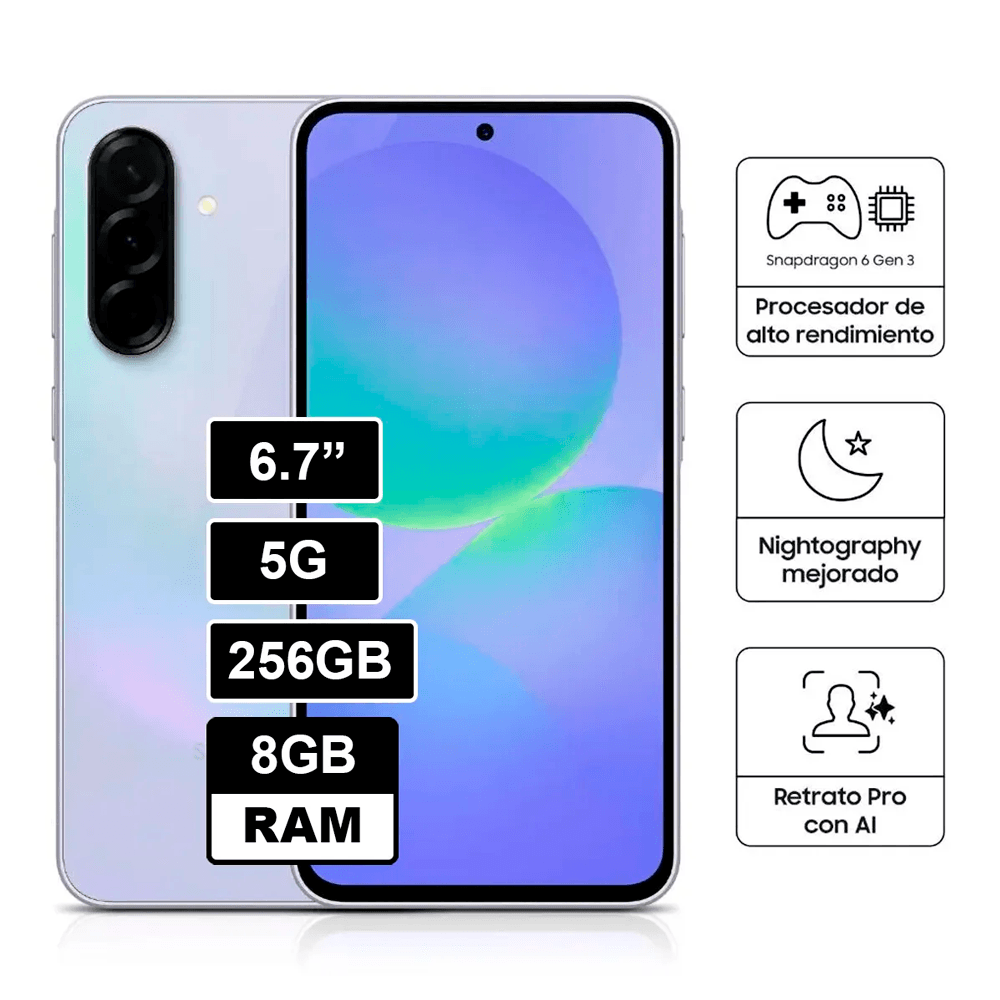 CELULAR GALAXY A36 5G 8RAM 256GB LILA