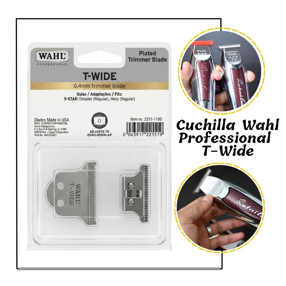 Cuchilla wahl T-WIDE repuesto 02215-1108