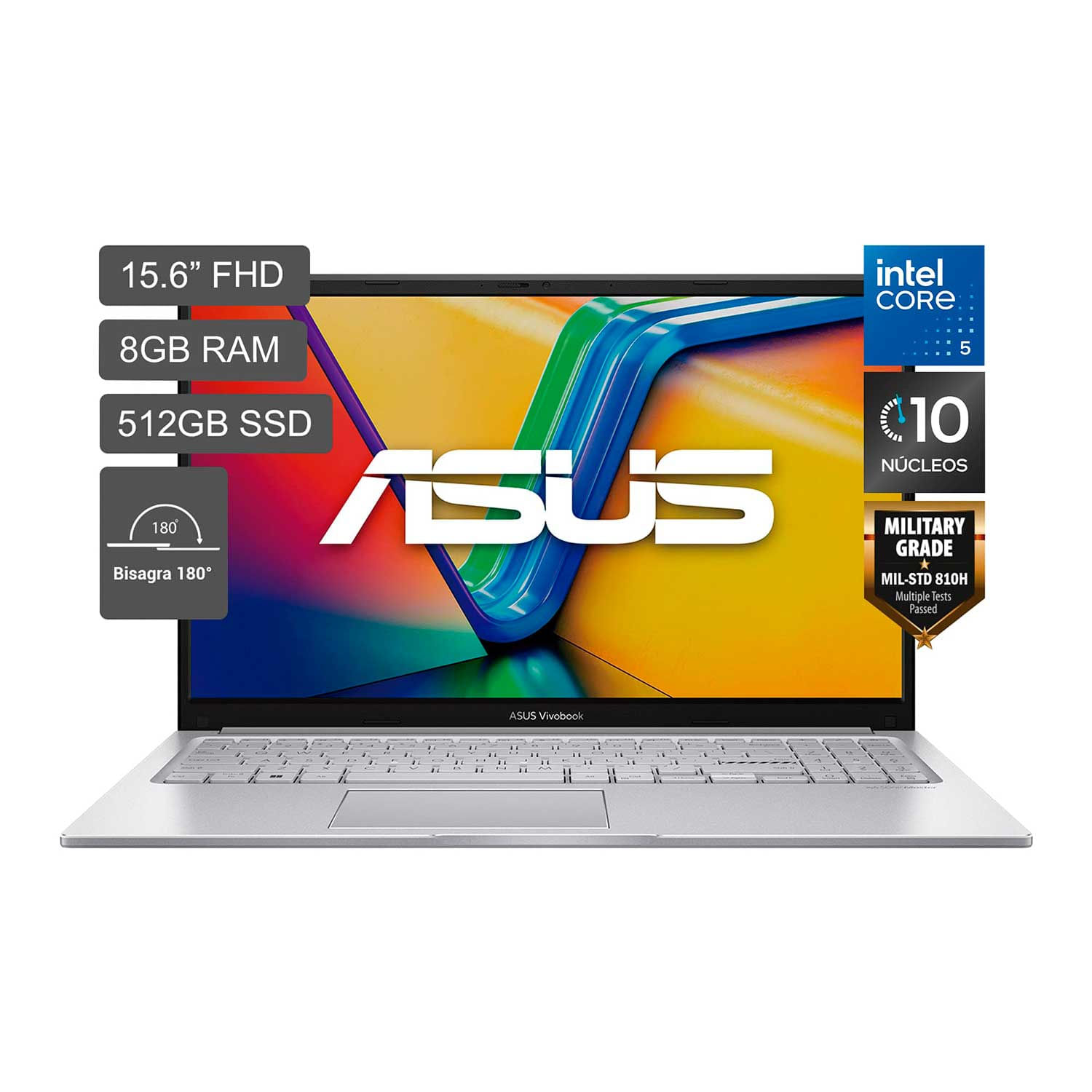 Laptop ASUS Vivobook 15 Intel C5-120U 8GB 512GB X1504VA-BQ4451W