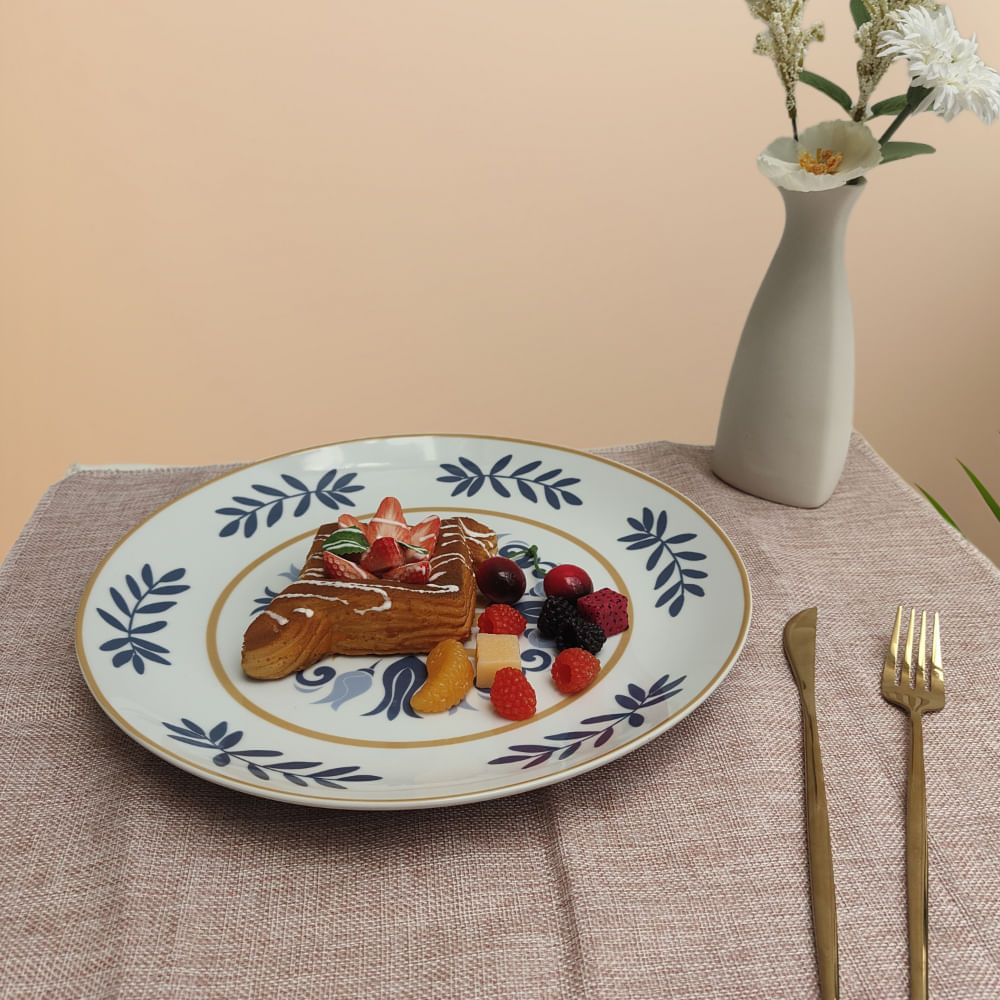 Plato de fondo Mediterraneo