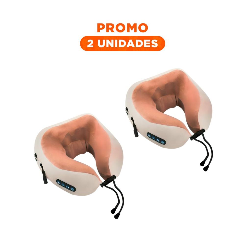 Pack2 Almohadilla Portatil Masajeador Electrico para Confort Diario