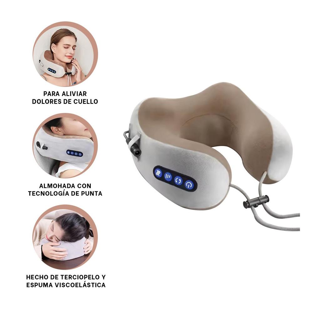 Descansador Cervical Masajeador Electrico para Relajacion Continua en Casa Y+Ligas Regalo Descansador Cervical Masajeador Electrico para Relajacion Continua en Casa Y+Ligas Regalo