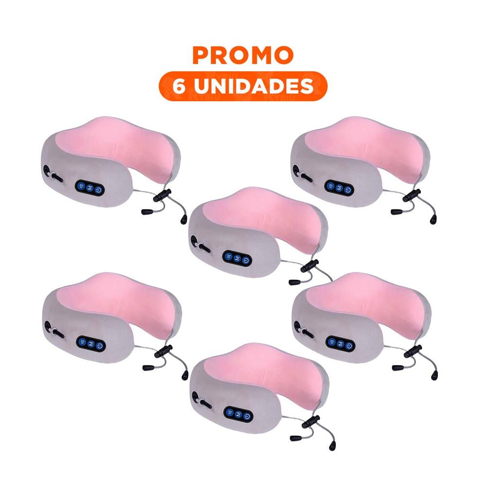 Pack6 Elemento de Masaje Electrico para Descanso de Cuello en Casa