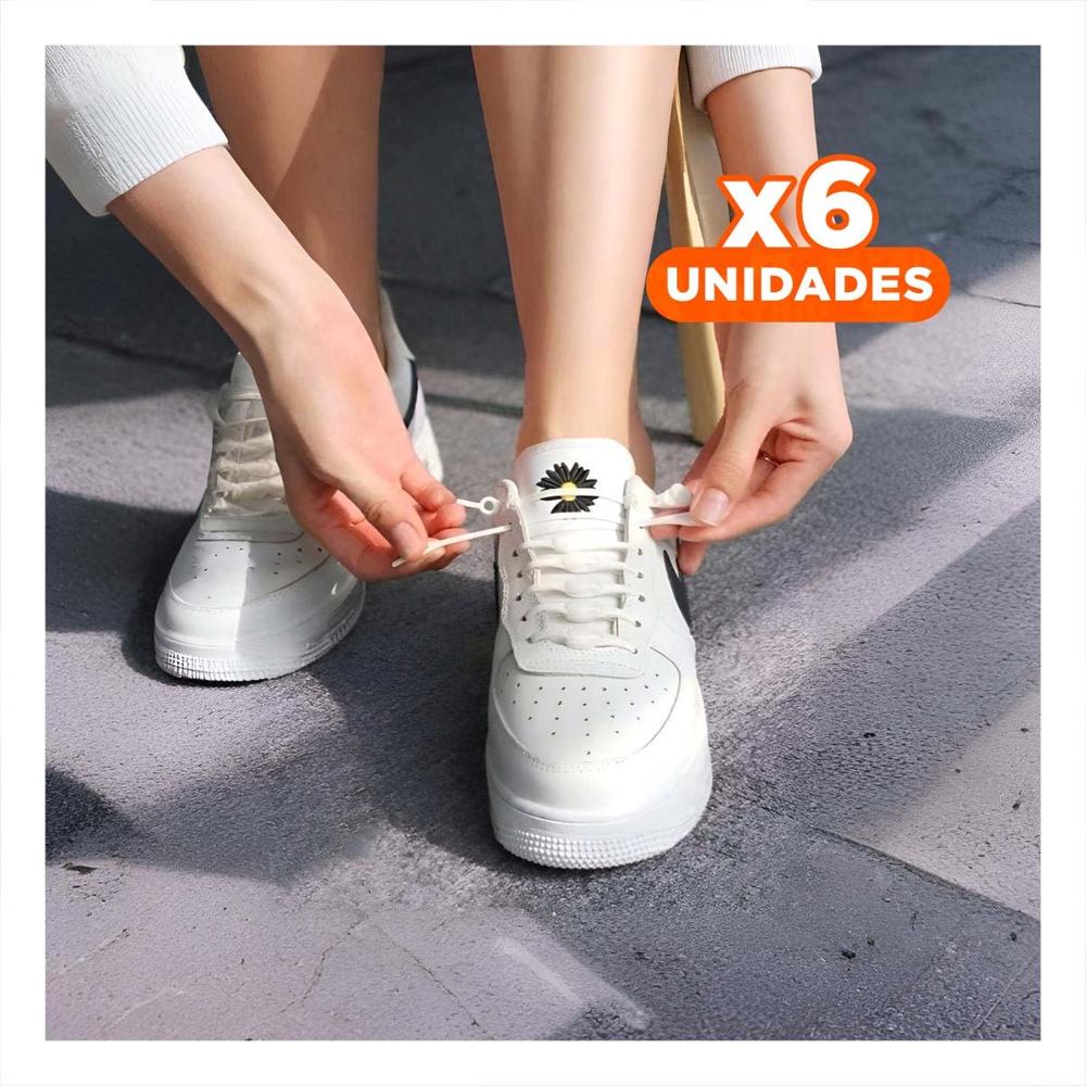 Pack6 Fijador de Silicona Multiuso para Sujecion de Cable Blanco Y+Papel Regalo