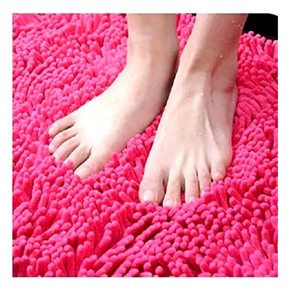 Cobertor Rectangular de Microfibra 40x60cm Fucsia para Zona de Bano Y+Papel Regalo