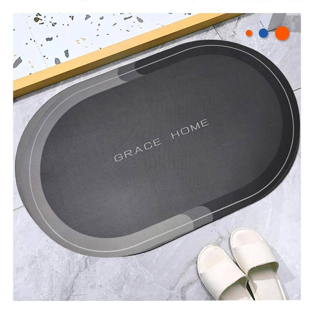 Bandeja Grande Ovalada Plomo Para Decoracion De Casa Hogar Y Practica Y+Regalo Sticker