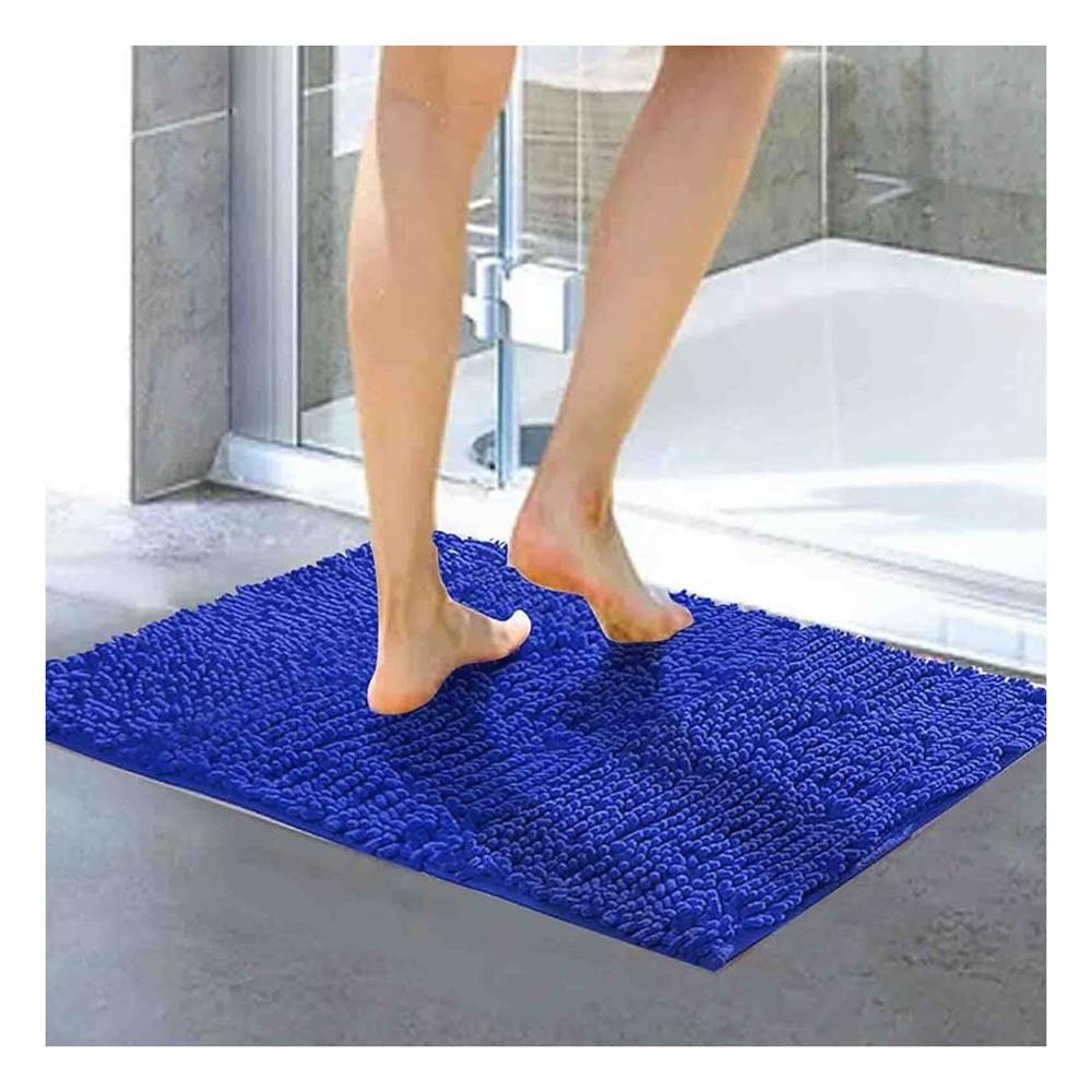 Revestimiento Rectangular de Microfibra 40x60cm Azul para Zona de Bano Y+Papel Regalo