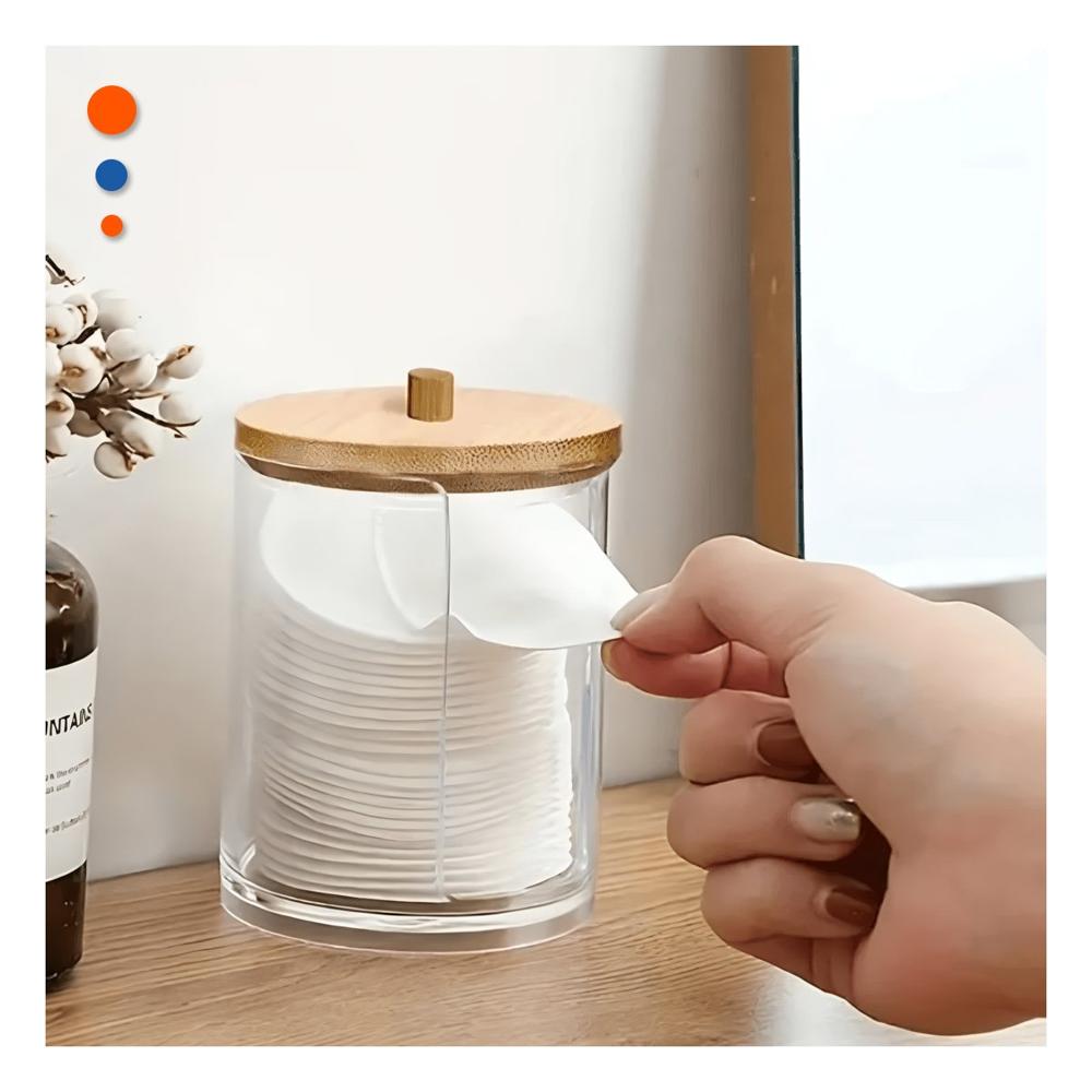 Soporte de Algodon 7x11 cm Transparente para la Recreacion Familia Y+Papel Regalo