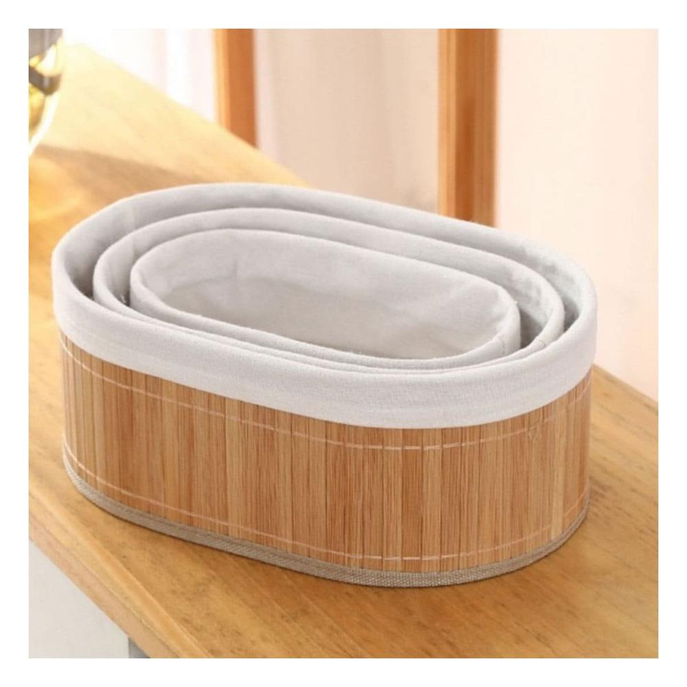 Organizadores Decorativos de Bambu y Tela para Espacios Interiores Y+Post It