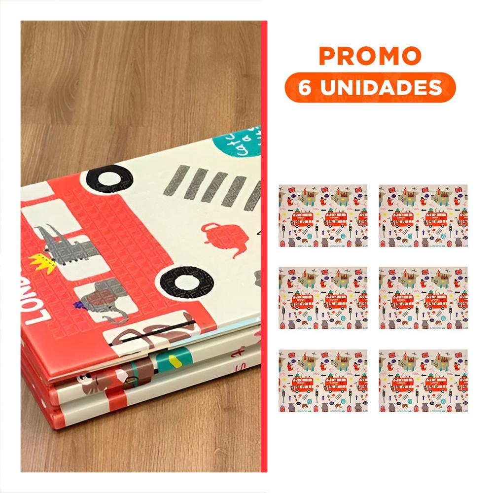 Pack6 Tapete Moderno de Decoracion para Hogar Casa Sala Dormitorio Suave