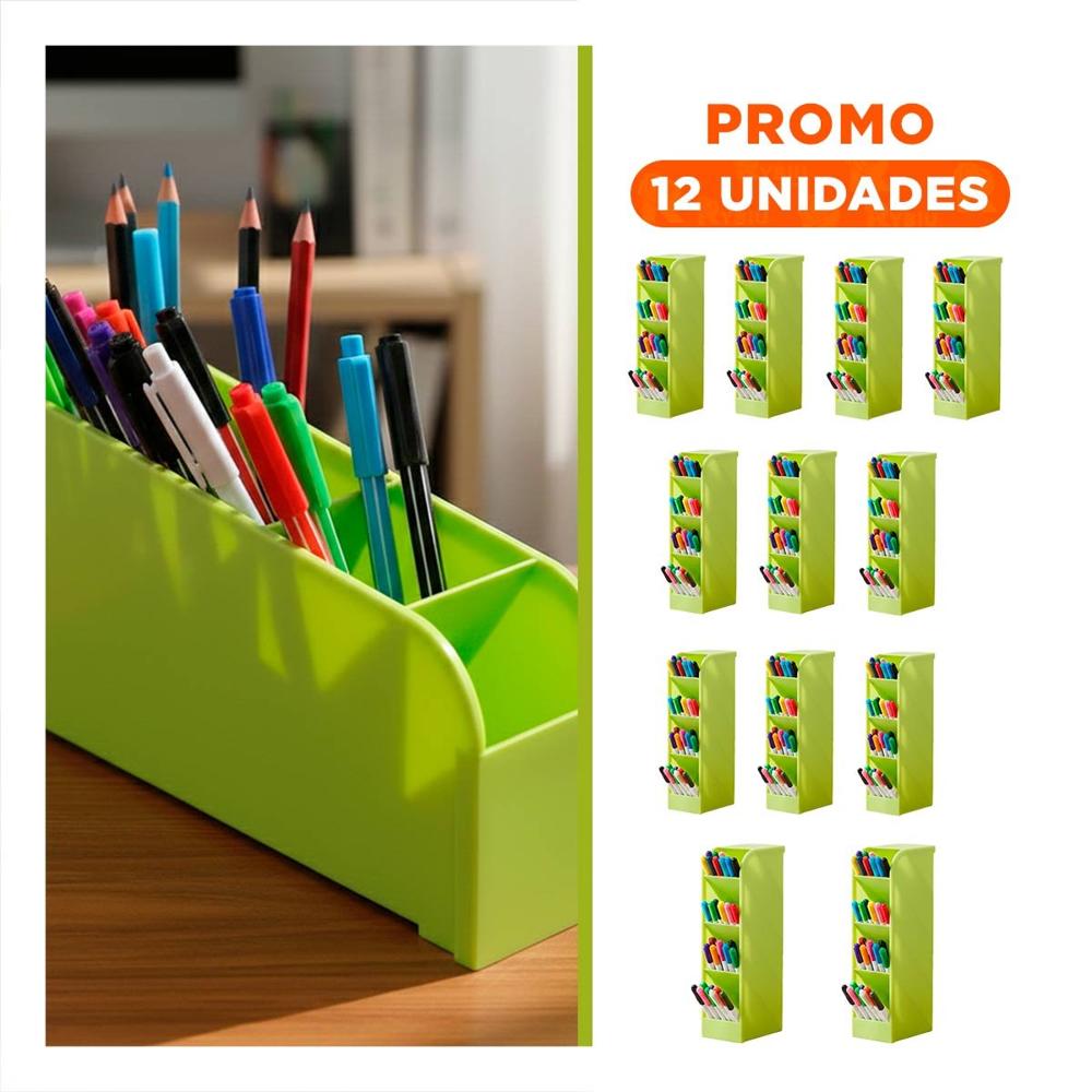 Pack12 Estructura con Distribucion Abierta y Color Verde Y+Regalo Sticker