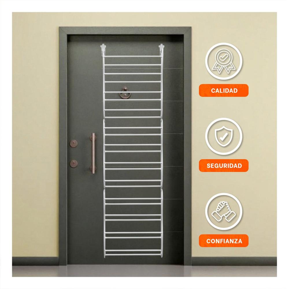 Organizador Colgante de Puerta para 36 Pares Calzado Blanco Hogar Diario Y+Papel Regalo Organizador Colgante de Puerta para 36 Pares Calzado Blanco Hogar Diario Y+Papel Regalo