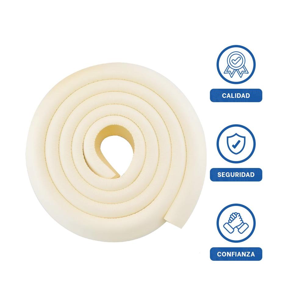 Guarda Esquina de Espuma Acolchada para Bordes de Mesa Cuidado Crema Y+Ligas Regalo