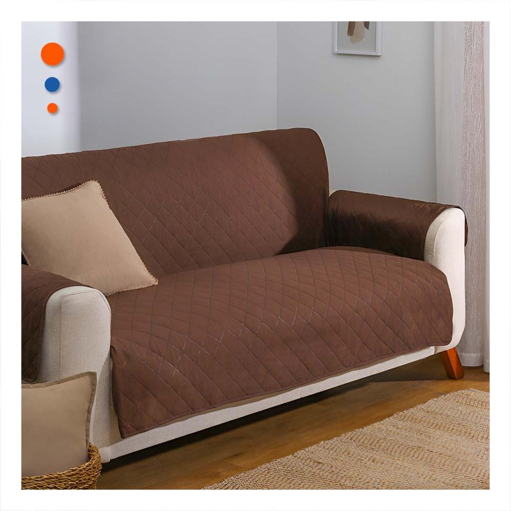 Cubierta Textil de Sofa en Color Marron con Medida 130x195cm para Interior Y+Papel Regalo Cubierta Textil de Sofa en Color Marron con Medida 130x195cm para Interior Y+Papel Regalo