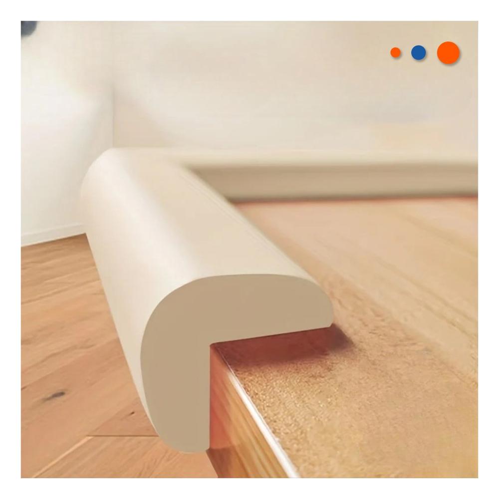 Guarda Esquina de Espuma Resistente para Bordes de Muebles y Mesas Crema Y+Post It
