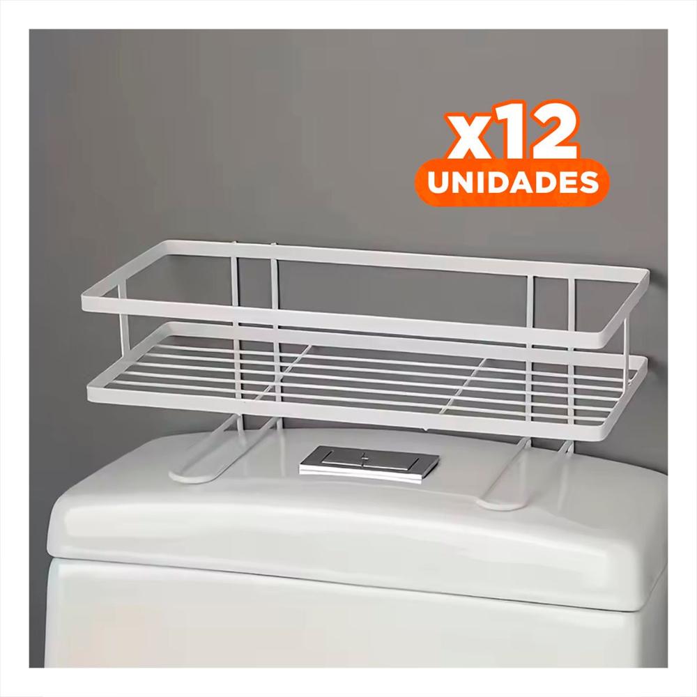 Pack12 Panel Compacto de Pared 32x14x16cm Blanco Uso Diario Interior