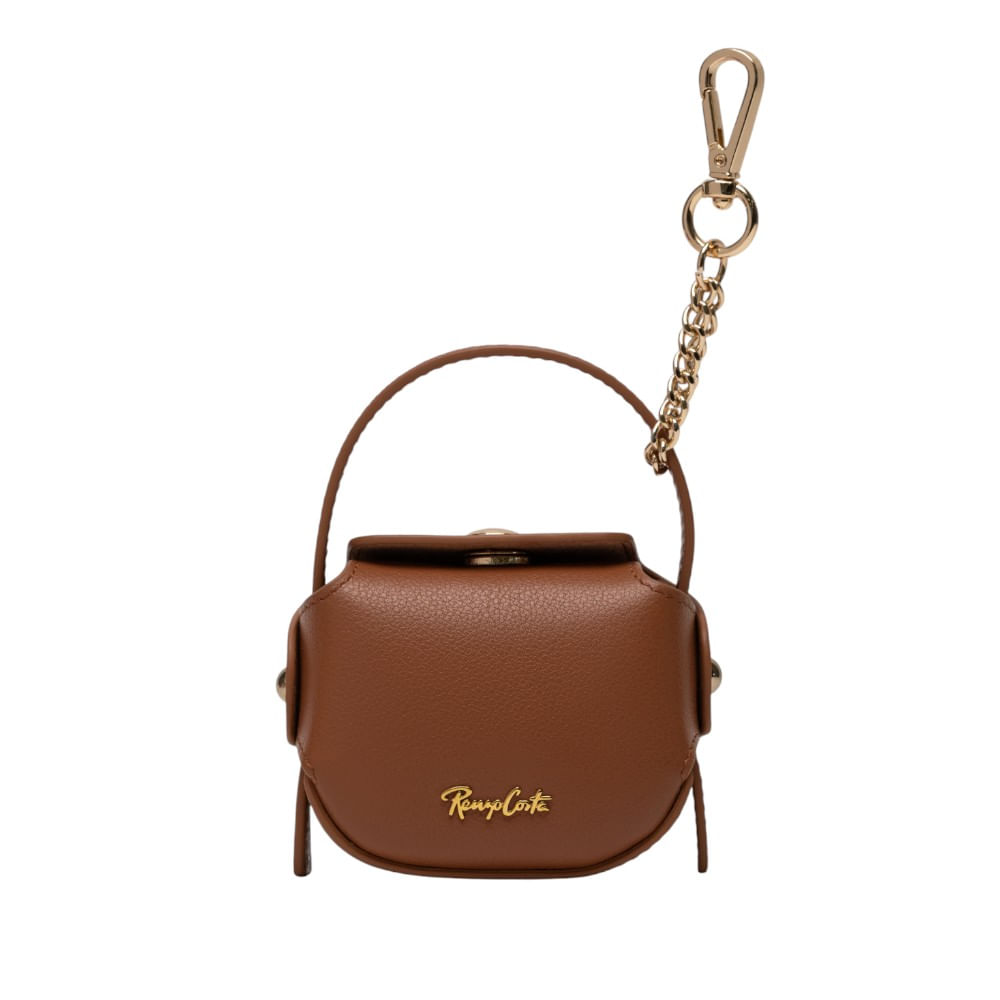 Charm para Mujer Mini Bag Loop Renzo Costa Chd 2606 29 Yellow Brown