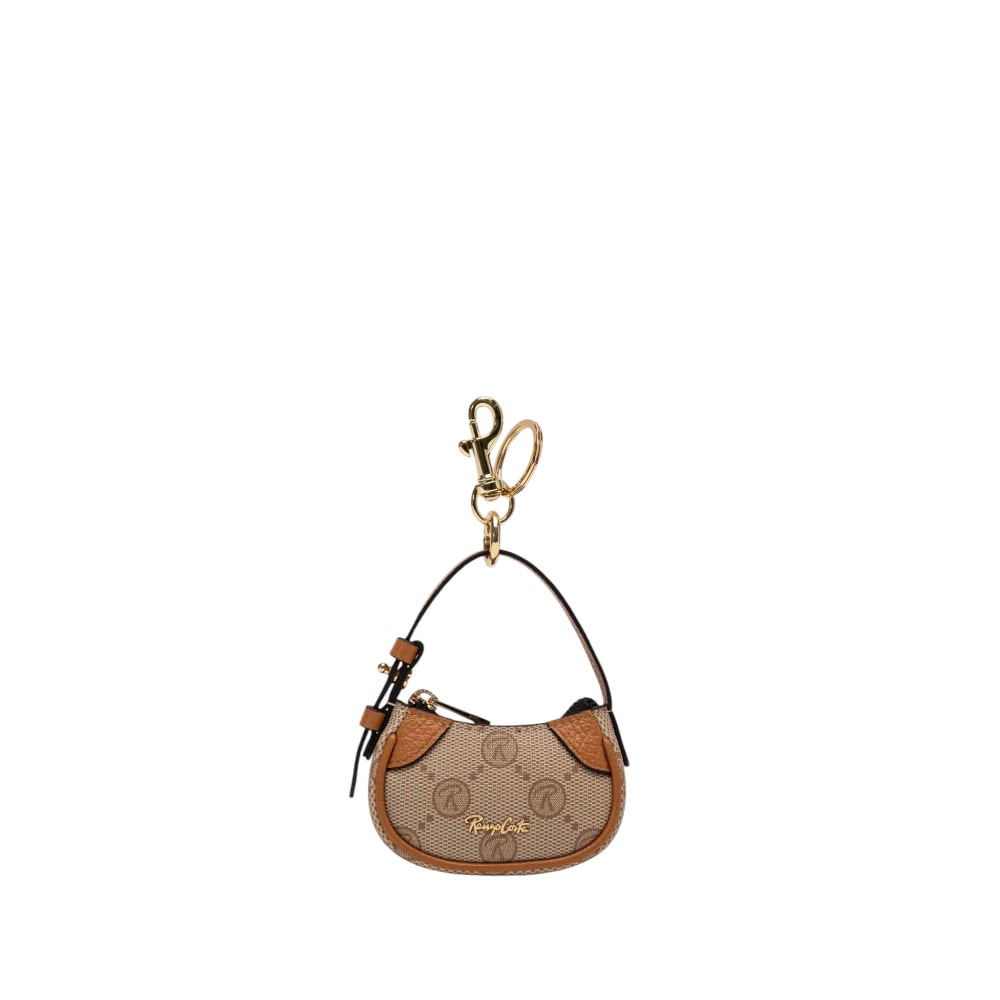 Charm para Mujer Mini Bag Icon Renzo Costa Chd 2613 47 Khaki D44 Cuoio