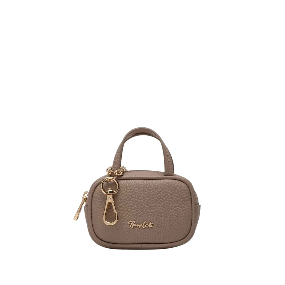 Charm para Mujer Cuero Mini Bag Classic Renzo Costa Chd 2611 D05 Cappuccino