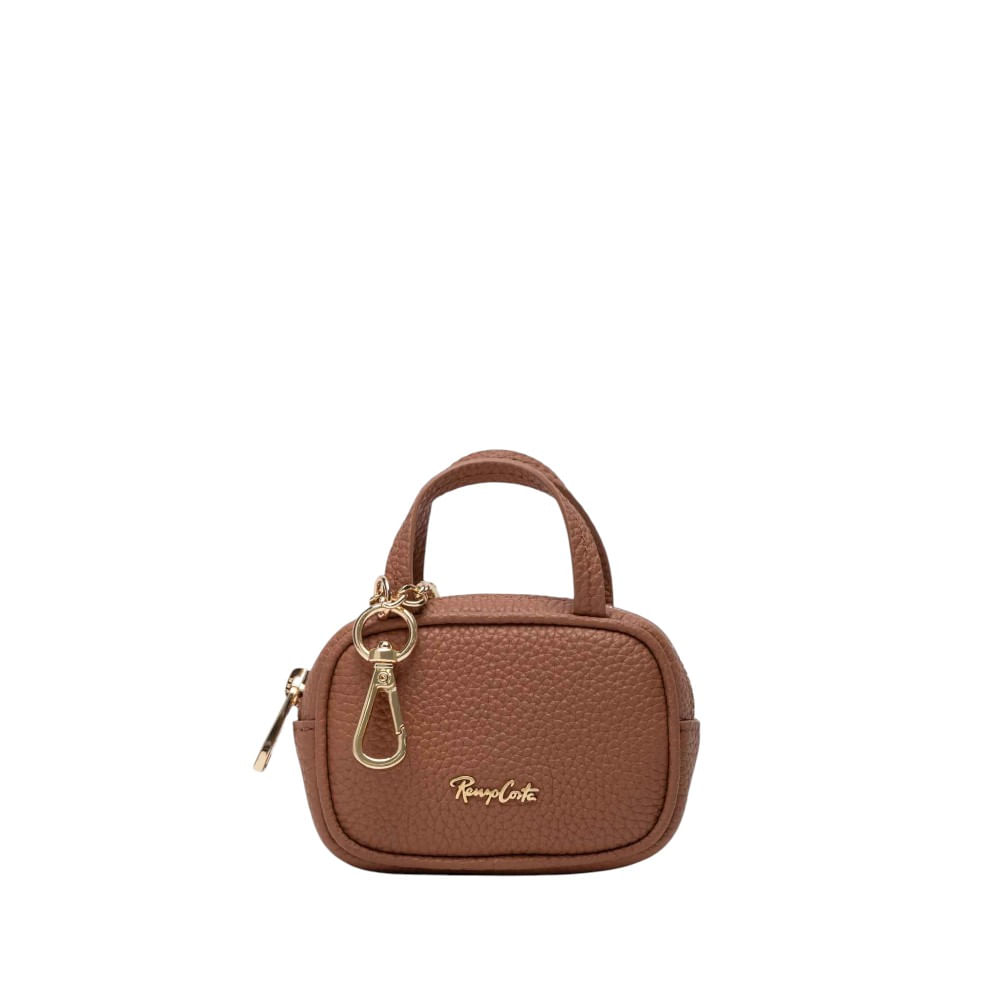 Charm para Mujer Cuero Mini Bag Classic Renzo Costa Chd 2611 17 1230 Yellow Brown