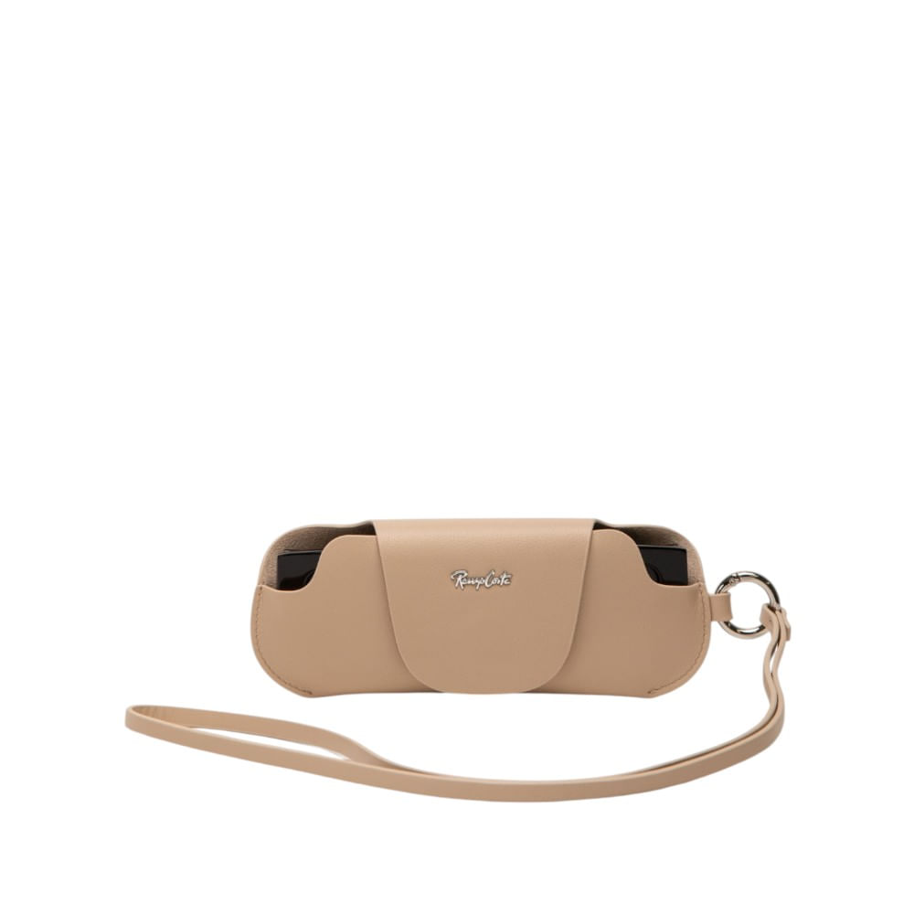 Porta Lentes para Unisex Easy Loop Renzo Costa Plu 2603 R201 Nude