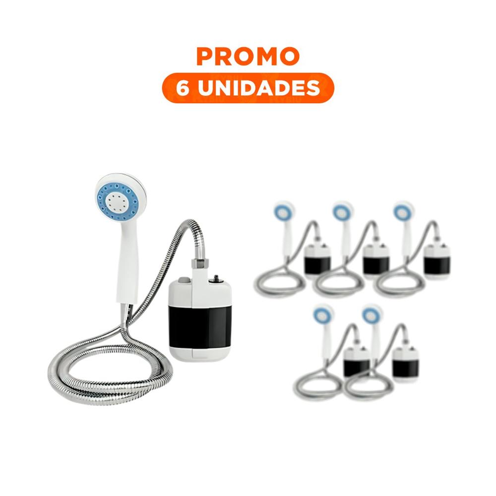 Pack6 Sistema compacto blanco para hogar moderno practico y comodo