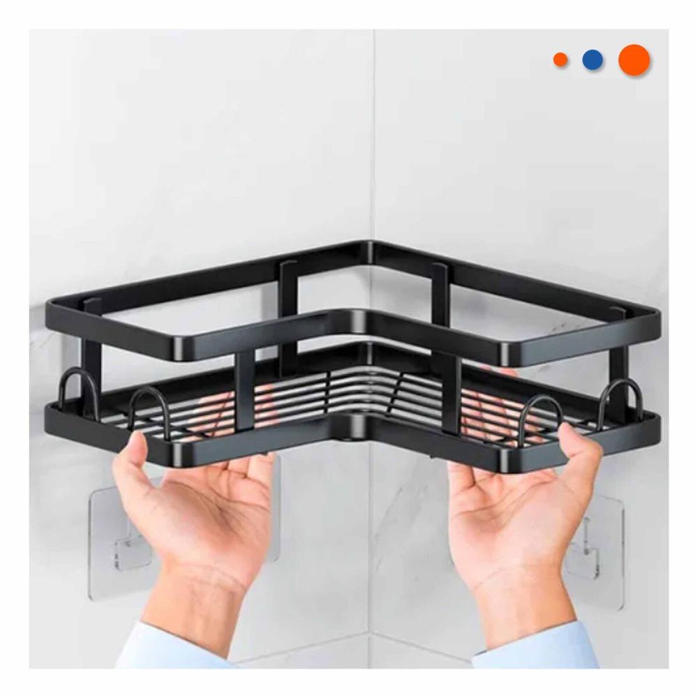 Mueble Esquinero Practico 5 Piezas Negro Organizacion Eficiente Casa Y+Post It