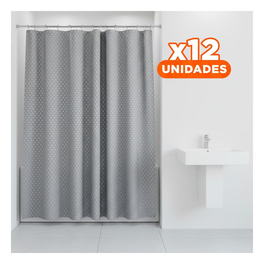 Pack12 Proteccion Plomo con Patron Triangulos para Ducha 180x180cm Y+Papel Regalo