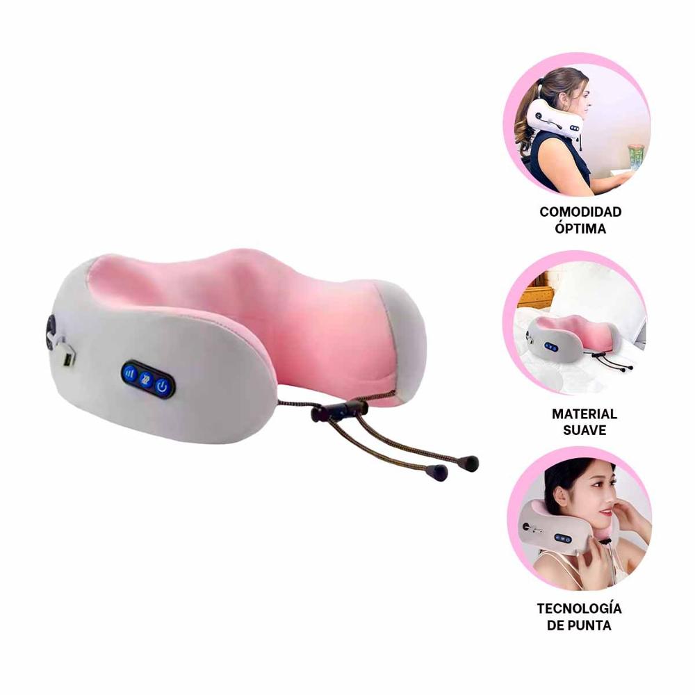 Complemento de Cuello con Masaje Electrico para Descanso Personal Y+Ligas Regalo