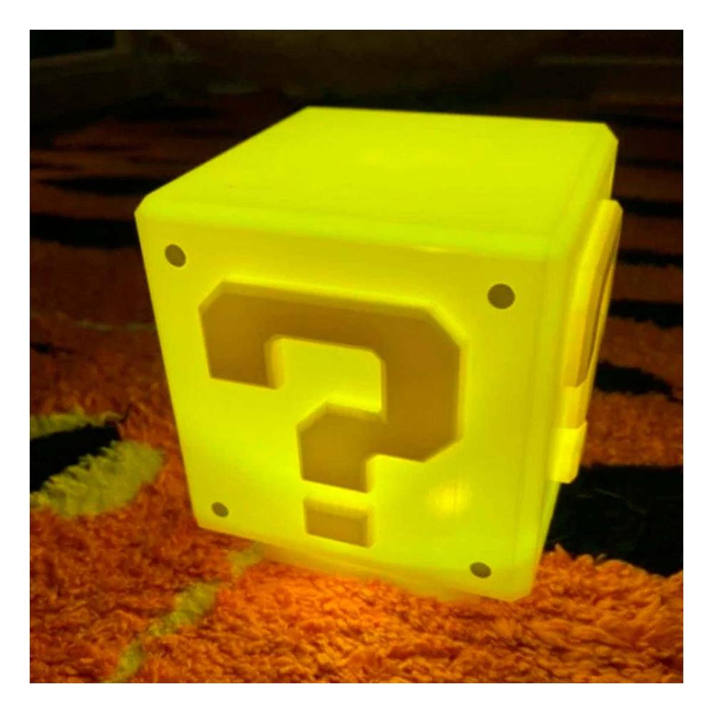 Luminaria Led Cubo Amarillo con Sonido para Espacios Gamer de Videojuego Y+Post It Luminaria Led Cubo Amarillo con Sonido para Espacios Gamer de Videojuego Y+Post It