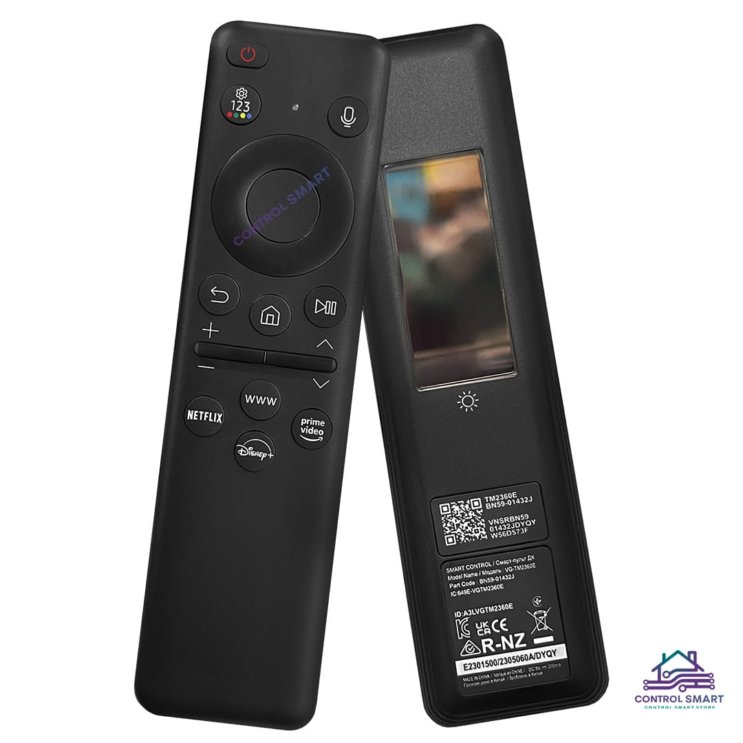 Control Remoto Con Mando De Voz y Carga Solar Para Tv Samsung