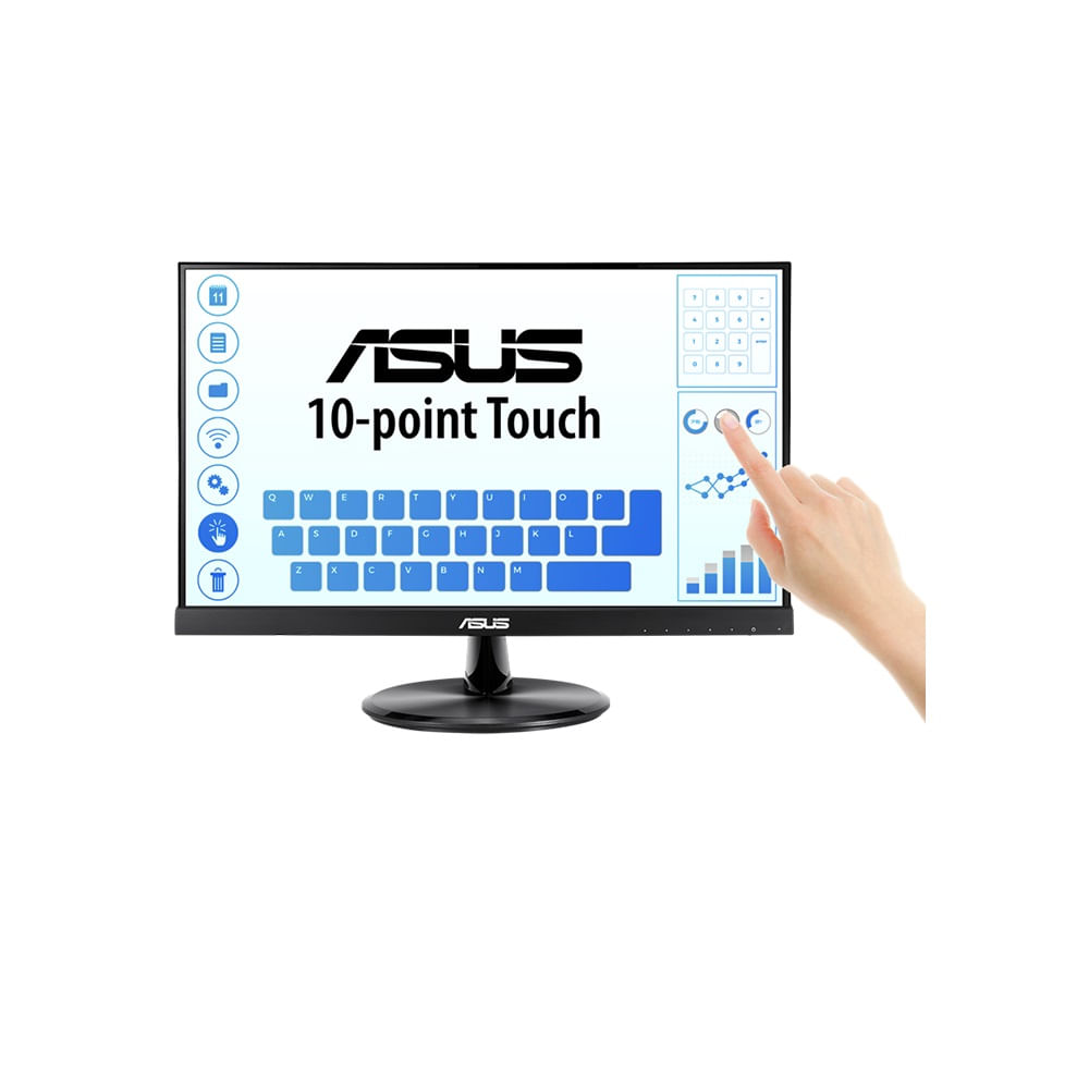 Monitor Multitactil ASUS VT229H 21.5 Pulg FHD IPS 1920x1080 HDMI VGA