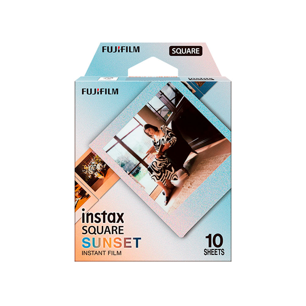 Pack de pelicula Fujifilm Square Sunset x 10