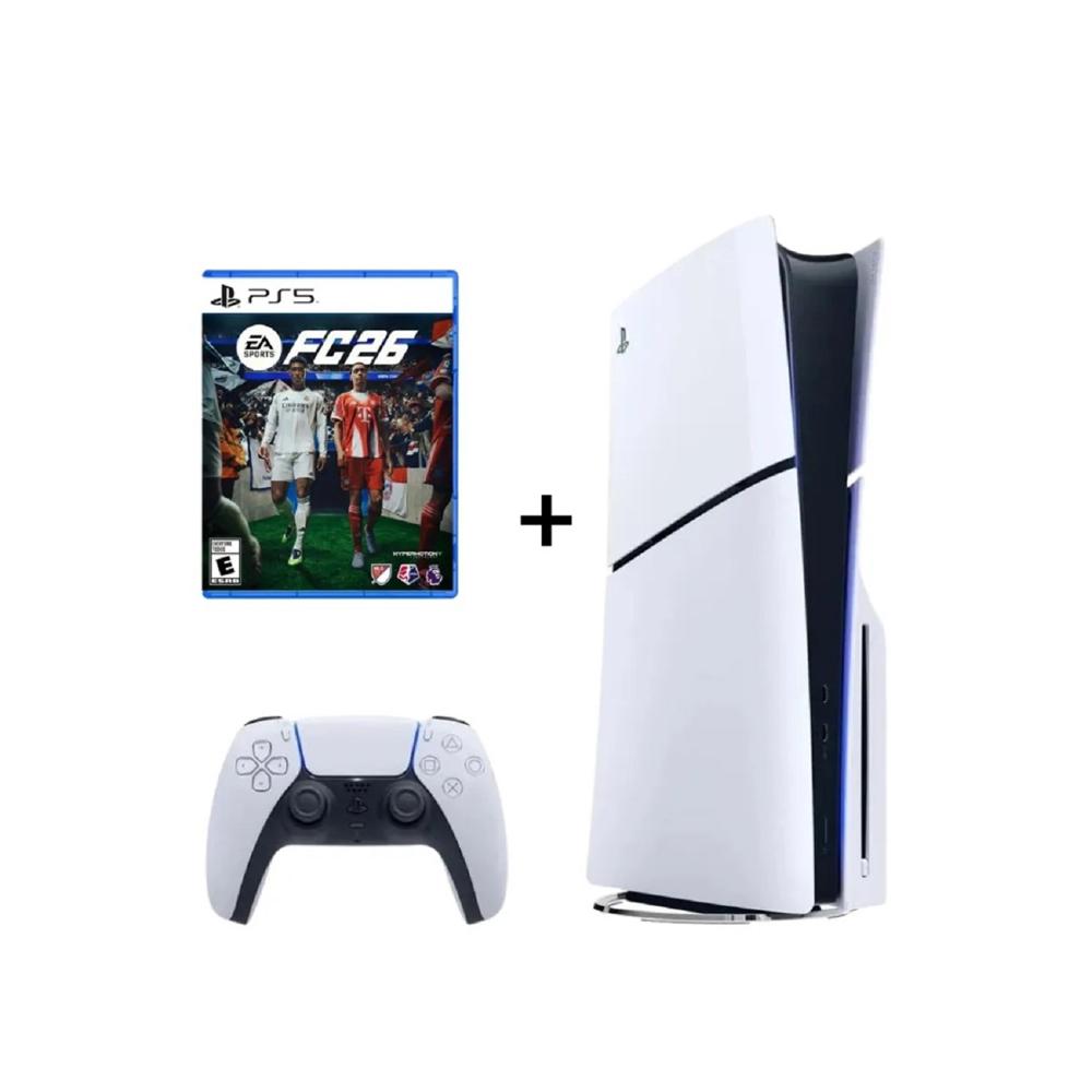 CONSOLA PS5 SLIM CON LECTORA 1TB Reacondicionada - FC 26