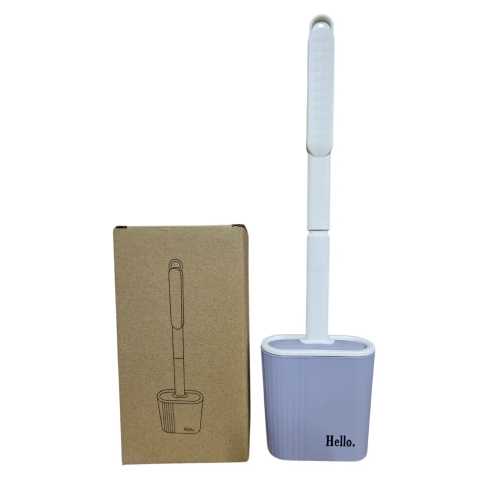 Cepillo Para Inodoro Flexible Escobilla plomo x 1 und